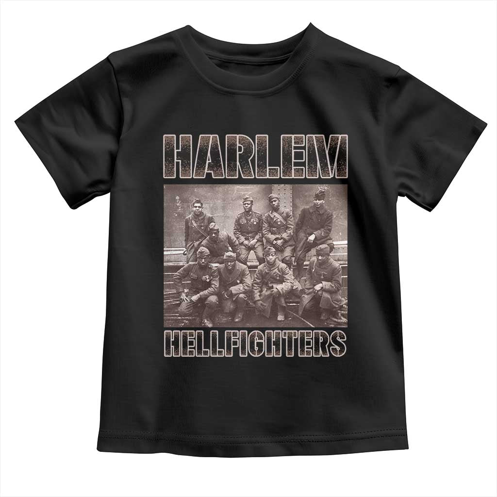Harlem Hellfighters Toddler T Shirt The 369th Infantry Regiment Black History Military Soldiers