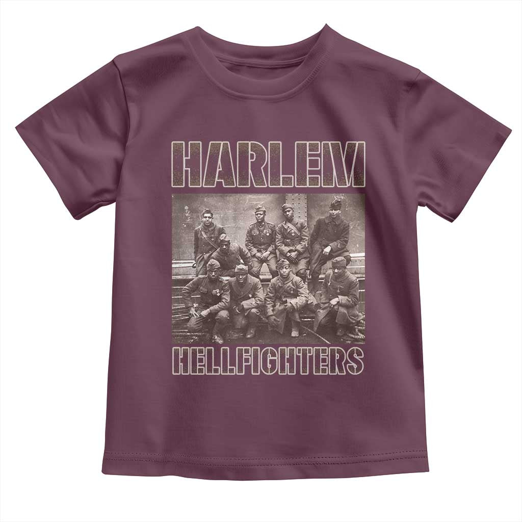 Harlem Hellfighters Toddler T Shirt The 369th Infantry Regiment Black History Military Soldiers