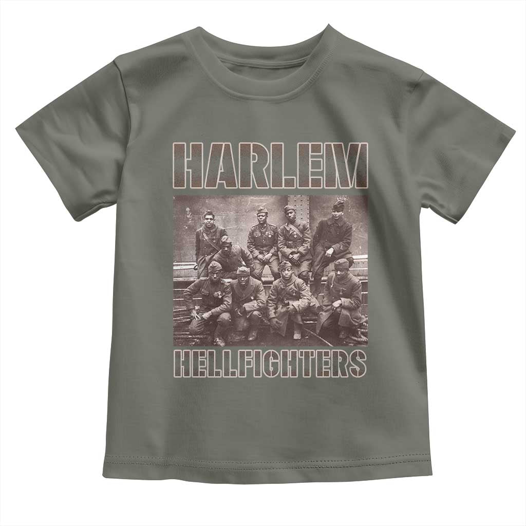 Harlem Hellfighters Toddler T Shirt The 369th Infantry Regiment Black History Military Soldiers