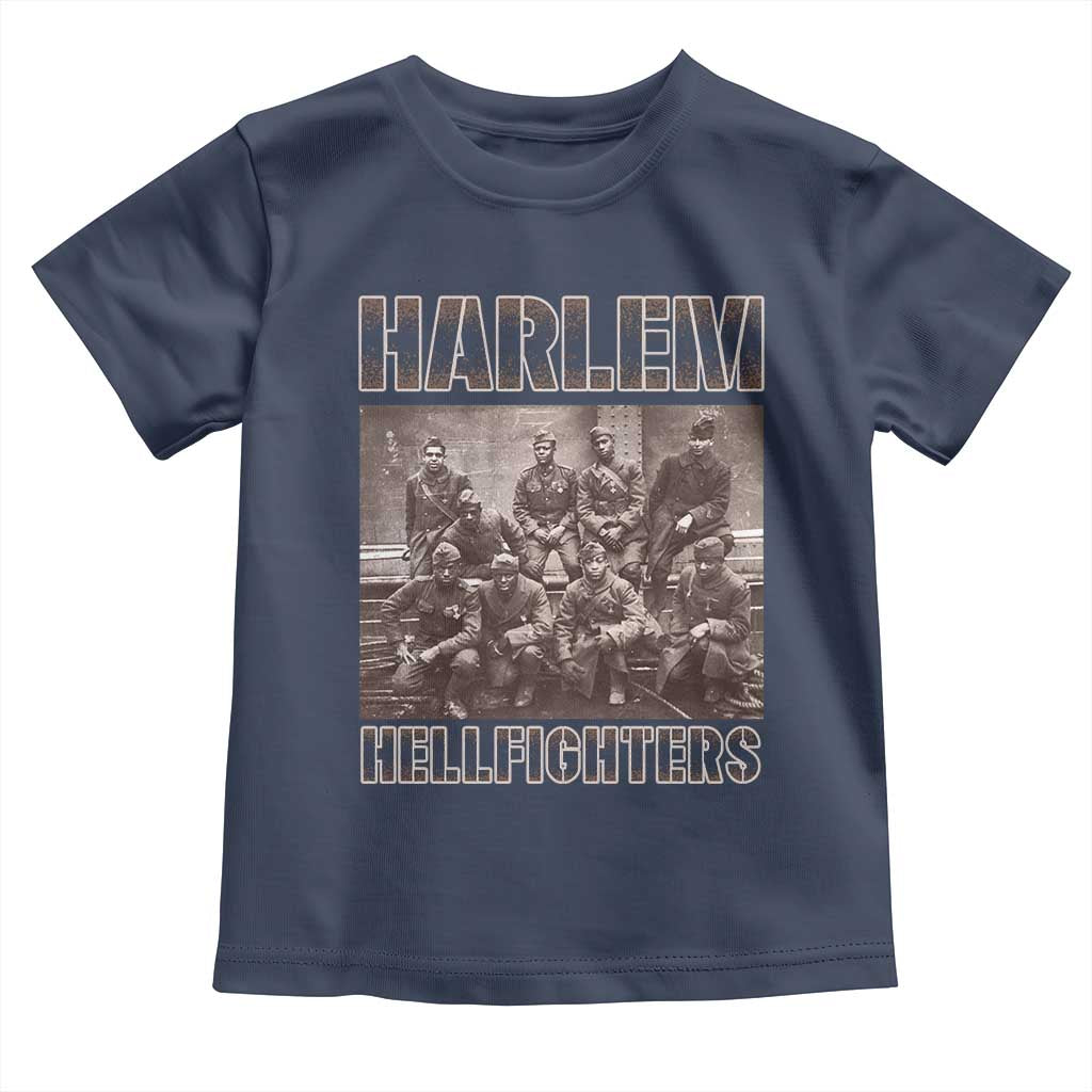 Harlem Hellfighters Toddler T Shirt The 369th Infantry Regiment Black History Military Soldiers