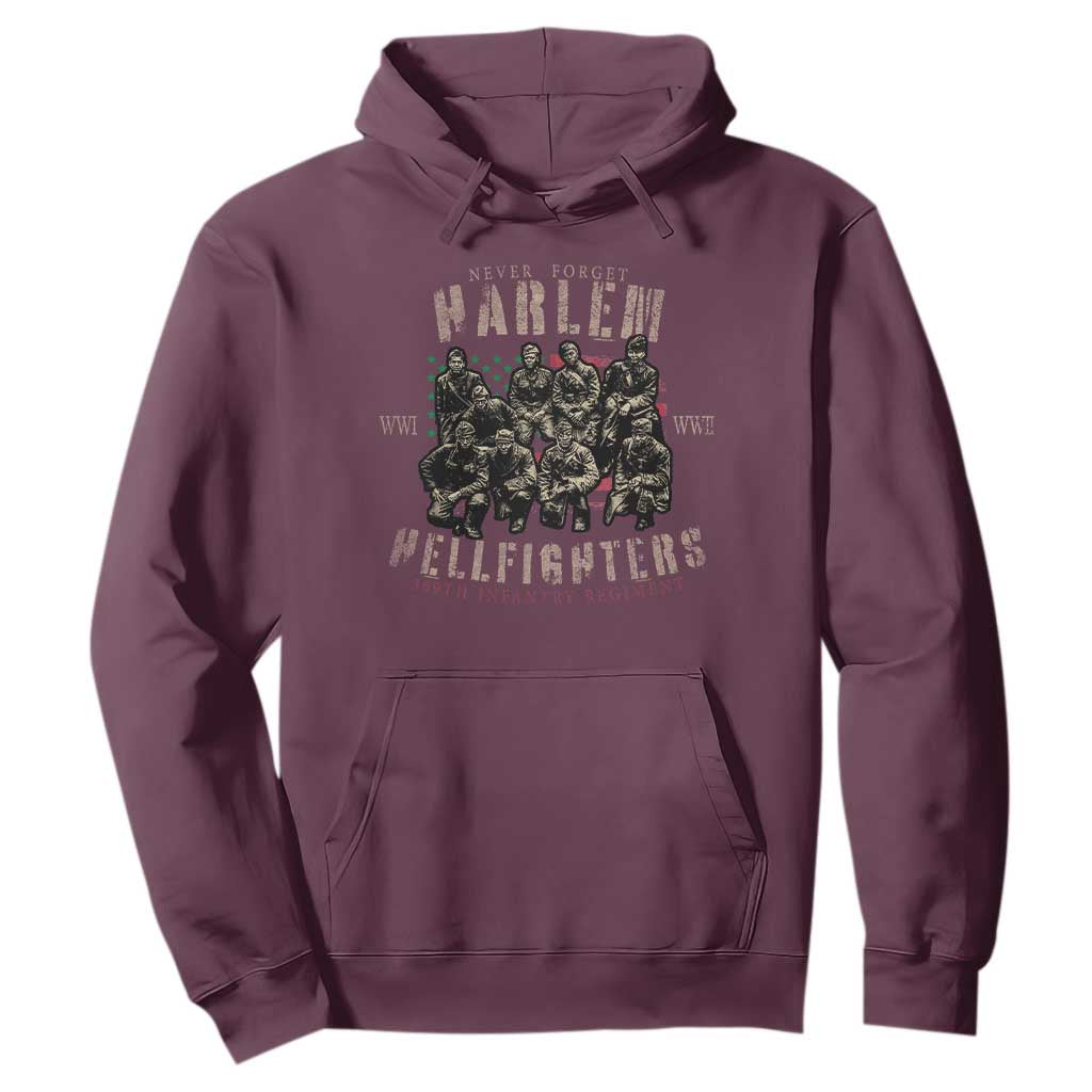 Harlem Hellfighters Hoodie American Military Soldiers Black History