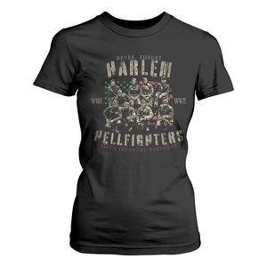 Harlem Hellfighters T Shirt For Women American Military Soldiers Black History