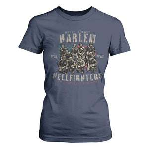 Harlem Hellfighters T Shirt For Women American Military Soldiers Black History