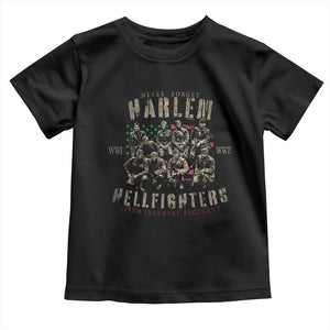 Harlem Hellfighters Toddler T Shirt American Military Soldiers Black History
