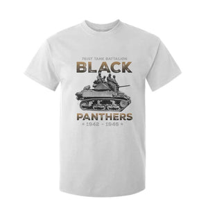 761st Tank Battalion Tribute T Shirt For Kid Black Panther Party History