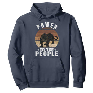Black Panther Party Hoodie Power To The People Black History