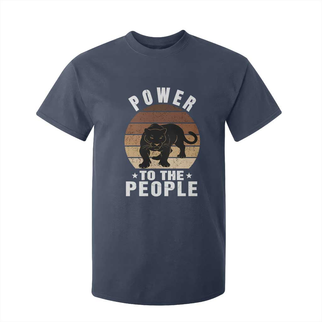 Black Panther Party T Shirt For Kid Power To The People Black History