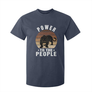 Black Panther Party T Shirt For Kid Power To The People Black History