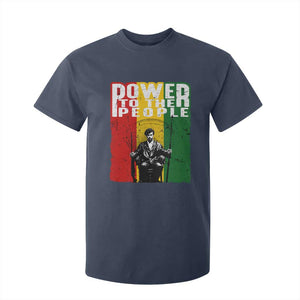 Black Panther Party Huey P. Newton T Shirt For Kid Power To The People