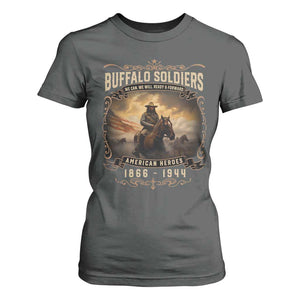 Buffalo Soldiers T Shirt For Women American Heros Cavalry Black History