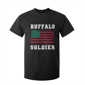Buffalo Soldiers T Shirt For Kid African American Cavalry Black History