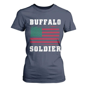 Buffalo Soldiers T Shirt For Women African American Cavalry Black History