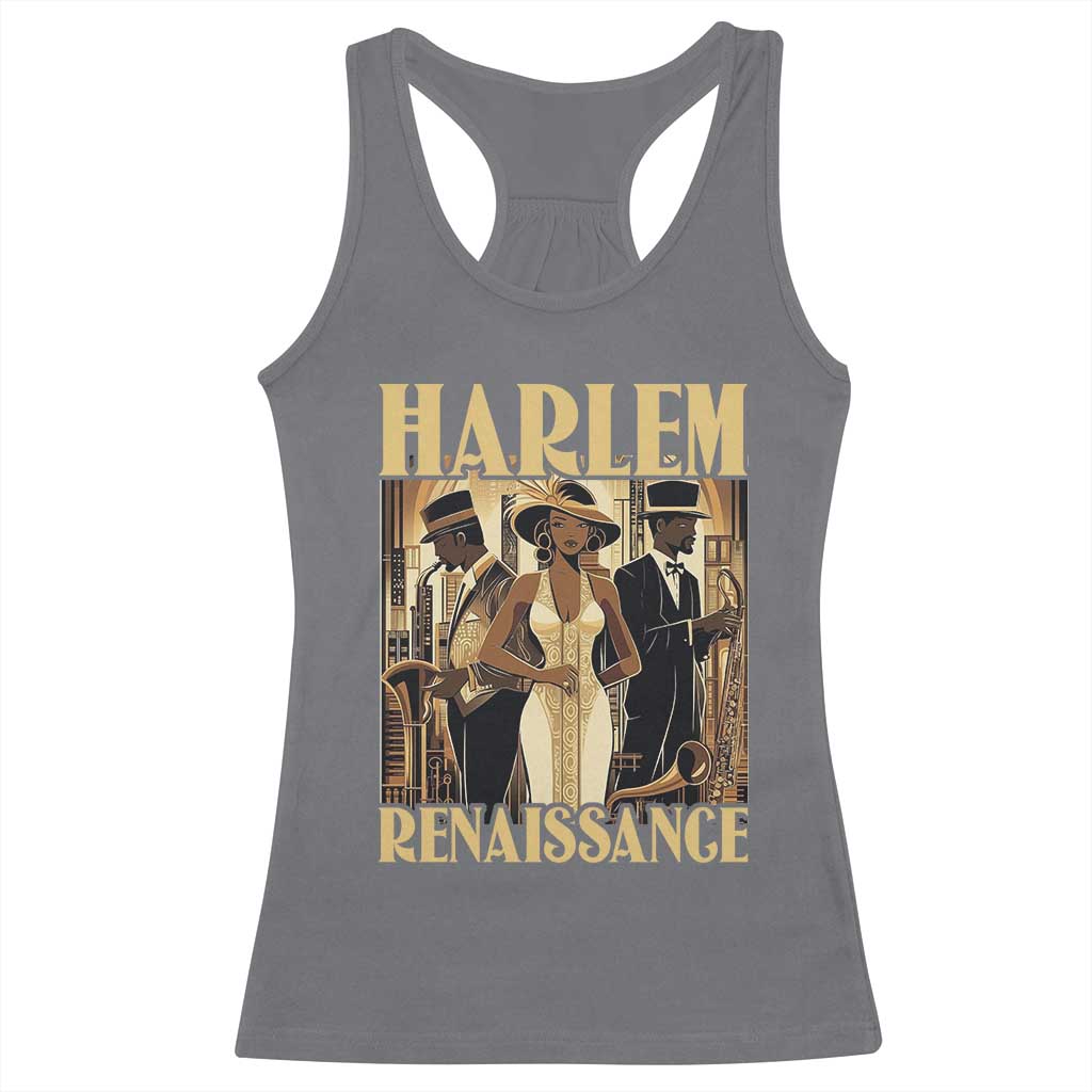 Harlem Renaissance Racerback Tank Top 1920s Art Black History Month