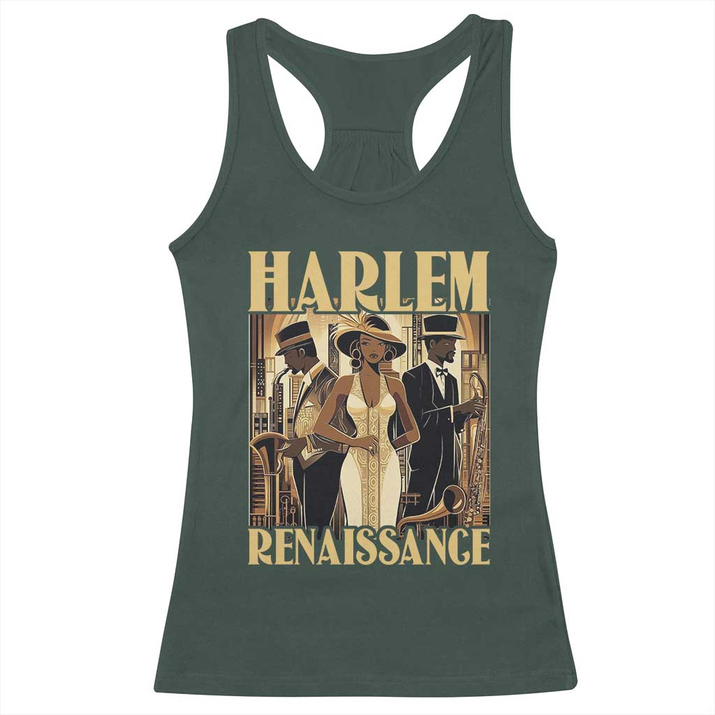 Harlem Renaissance Racerback Tank Top 1920s Art Black History Month