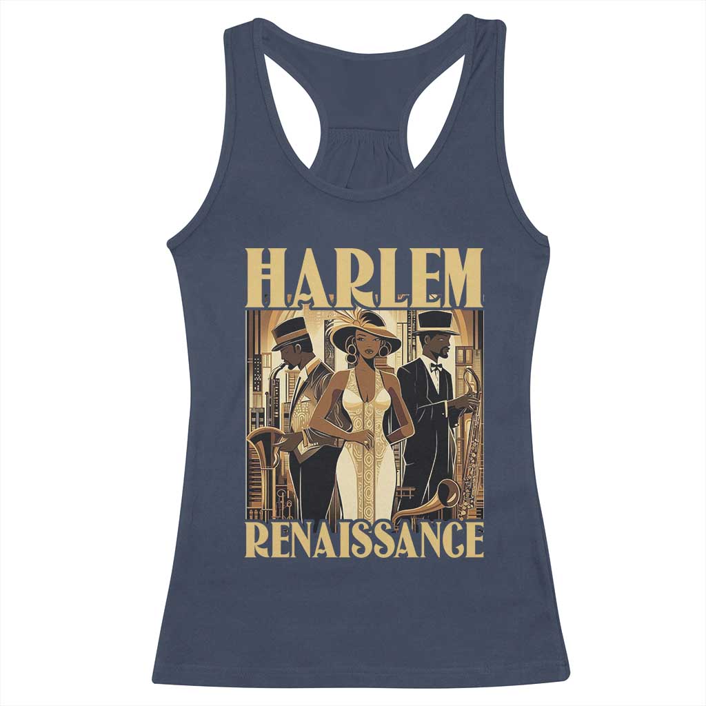 Harlem Renaissance Racerback Tank Top 1920s Art Black History Month
