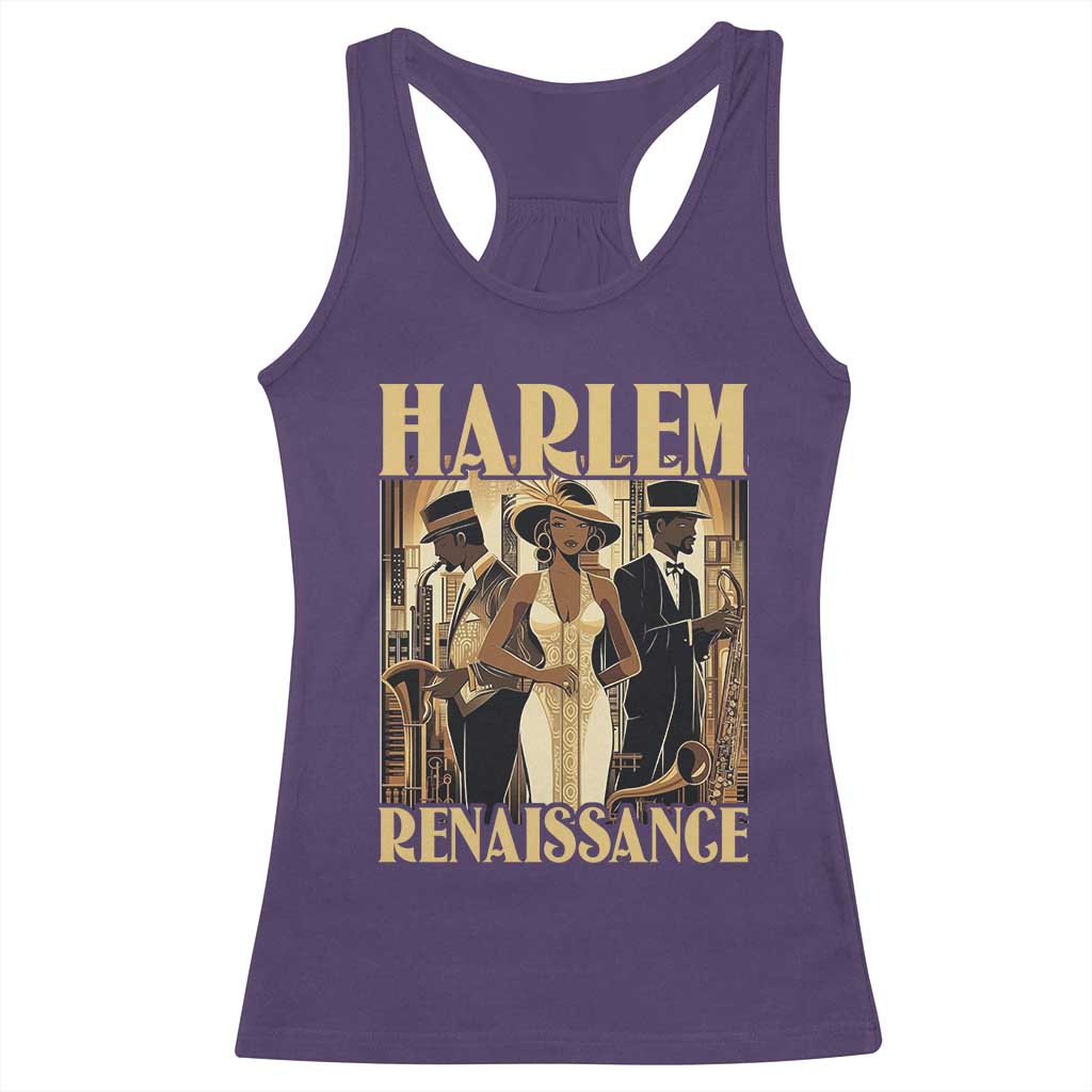 Harlem Renaissance Racerback Tank Top 1920s Art Black History Month