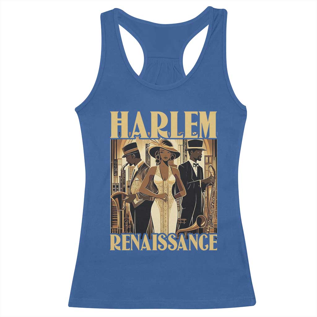 Harlem Renaissance Racerback Tank Top 1920s Art Black History Month