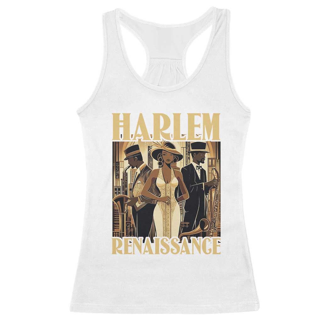 Harlem Renaissance Racerback Tank Top 1920s Art Black History Month