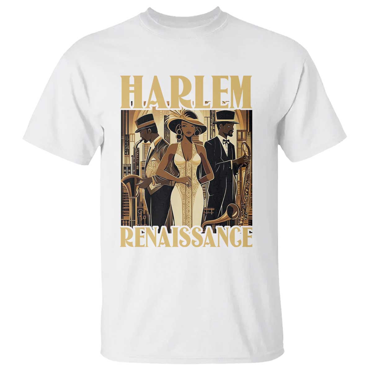 Harlem Renaissance T Shirt 1920s Art Black History Month