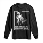 Langston Hughes Long Sleeve Shirt A Dream Deferred Harlem Renaissance