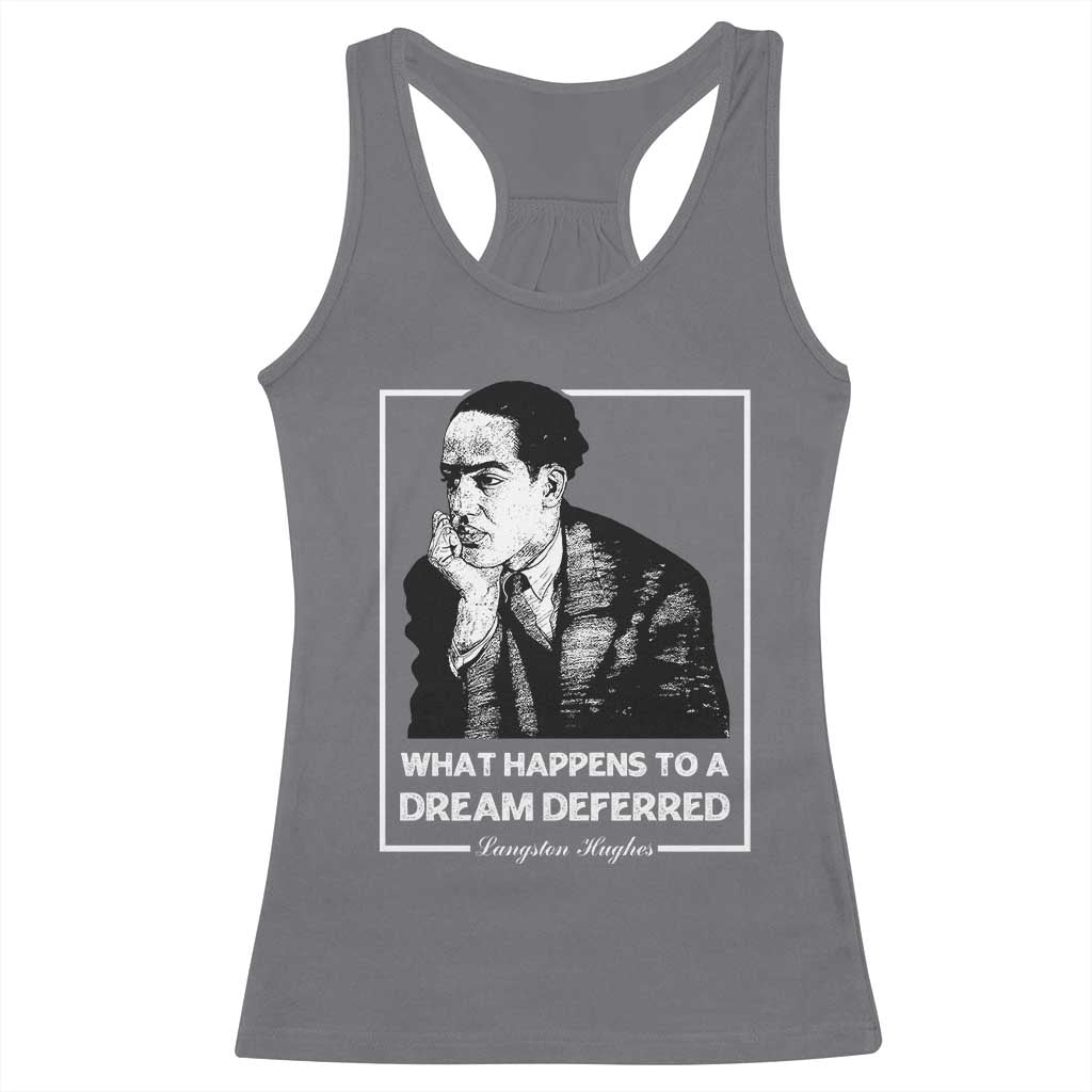 Langston Hughes Racerback Tank Top A Dream Deferred Harlem Renaissance