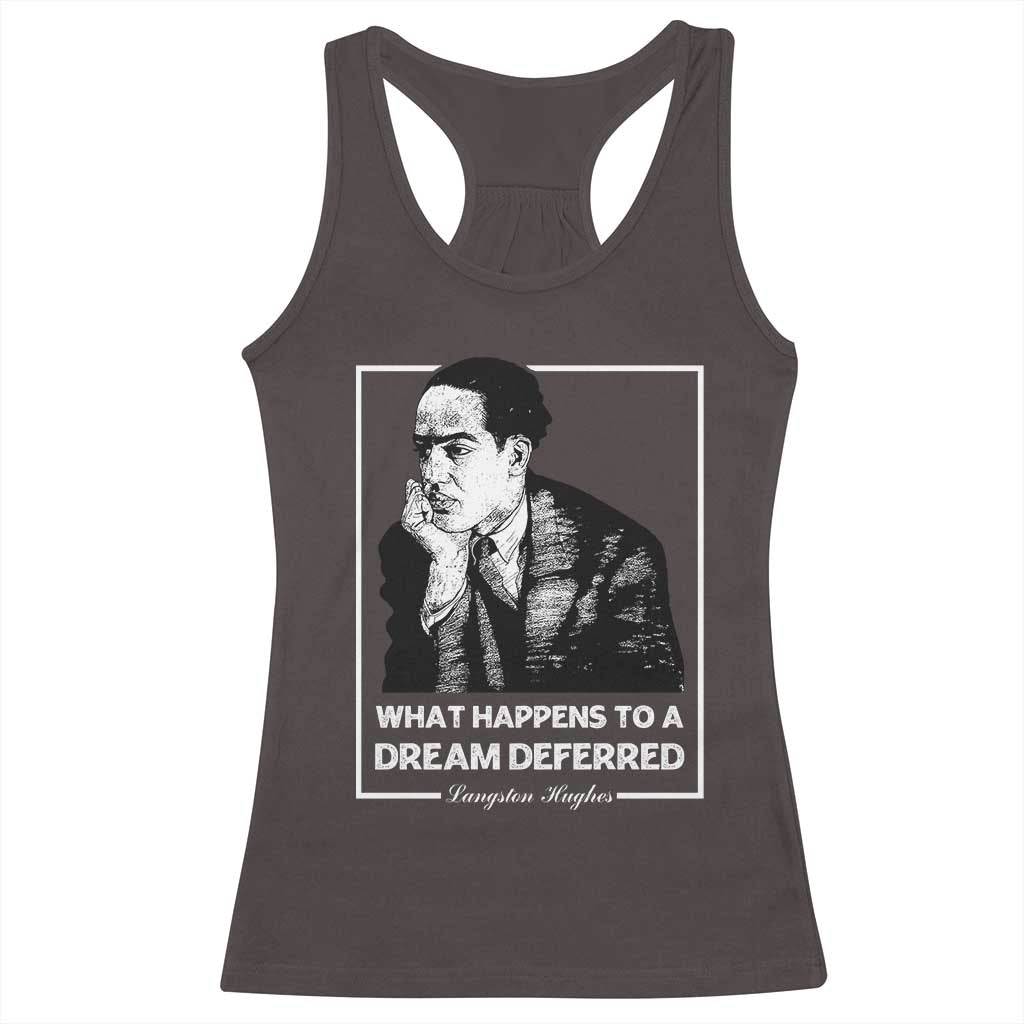 Langston Hughes Racerback Tank Top A Dream Deferred Harlem Renaissance