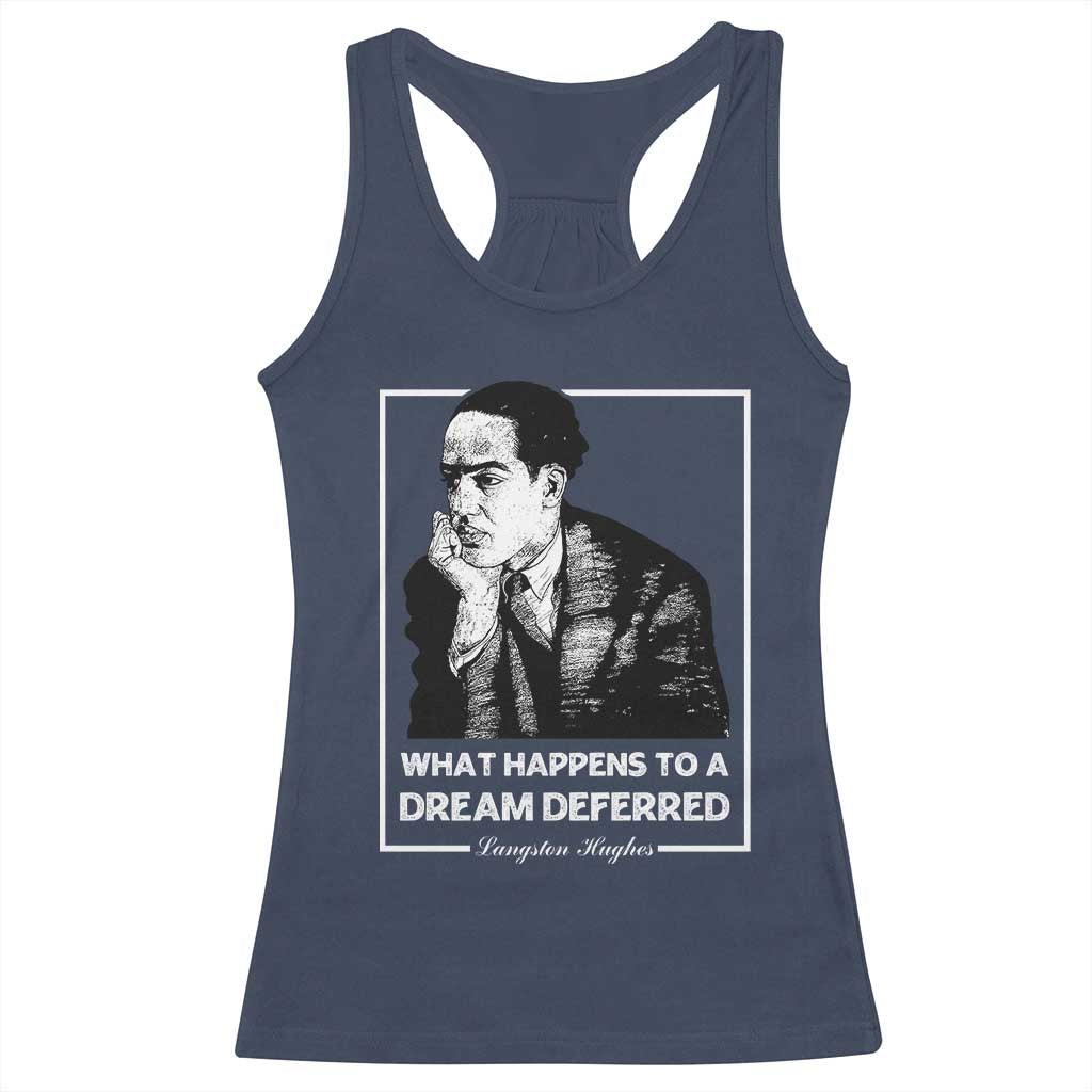 Langston Hughes Racerback Tank Top A Dream Deferred Harlem Renaissance