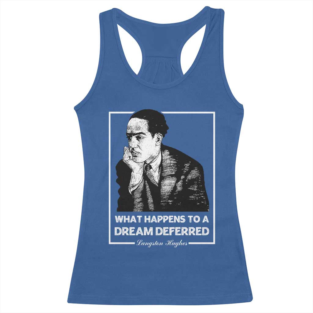 Langston Hughes Racerback Tank Top A Dream Deferred Harlem Renaissance