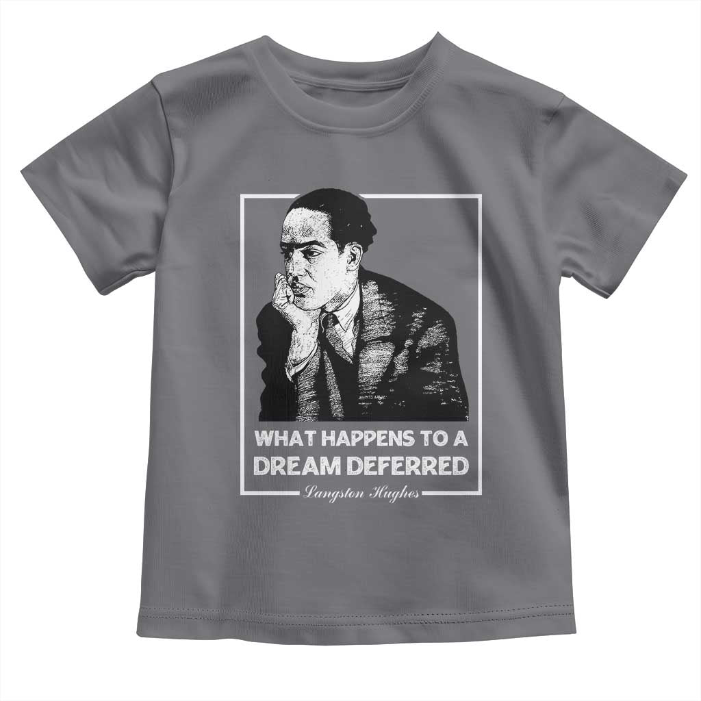 Langston Hughes Toddler T Shirt A Dream Deferred Harlem Renaissance