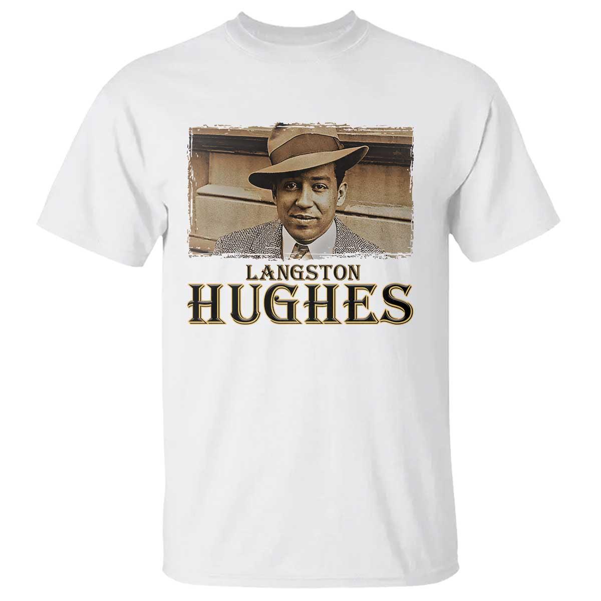 Langston Hughes T Shirt Harlem Renaissance Black History