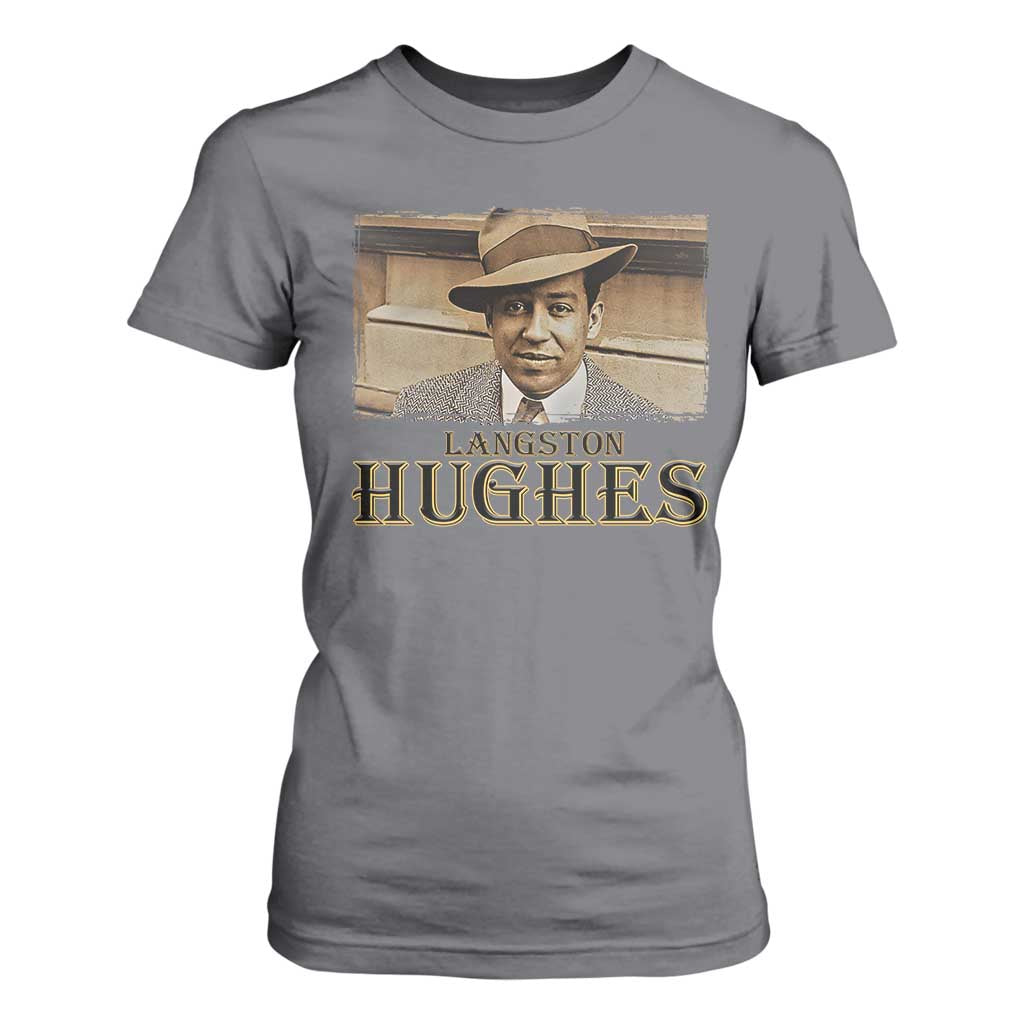 Langston Hughes T Shirt For Women Harlem Renaissance Black History