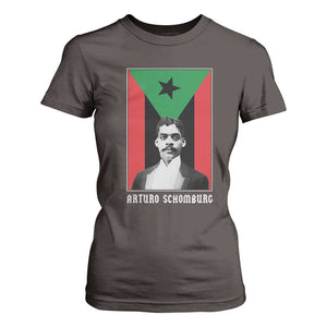 Arturo Schomburg T Shirt For Women Puerto Rican Harlem Renaissance