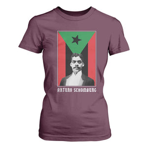 Arturo Schomburg T Shirt For Women Puerto Rican Harlem Renaissance