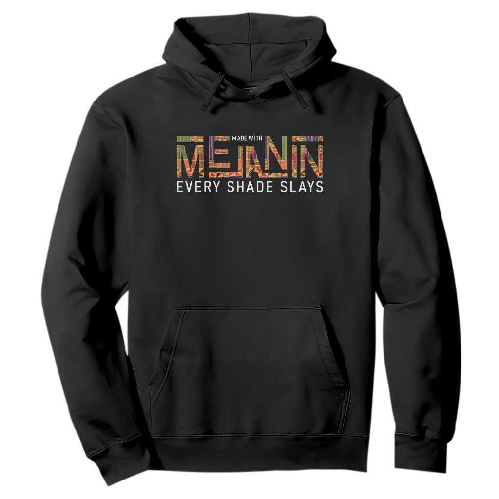 Black History Hoodie Melanin Kente Juneteenth Black History