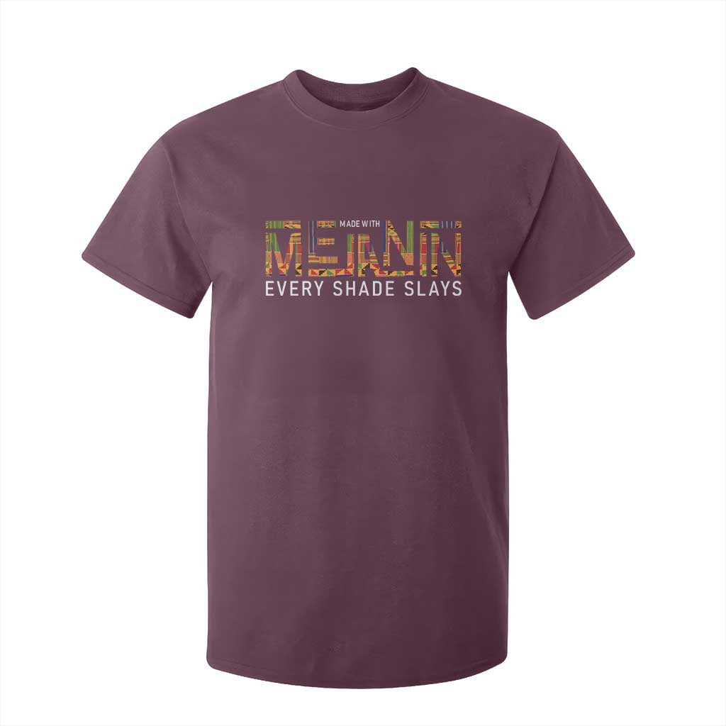 Black History T Shirt For Kid Melanin Kente Juneteenth Black History