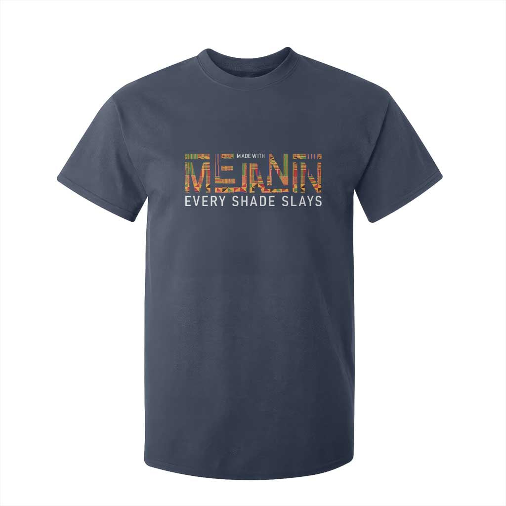 Black History T Shirt For Kid Melanin Kente Juneteenth Black History