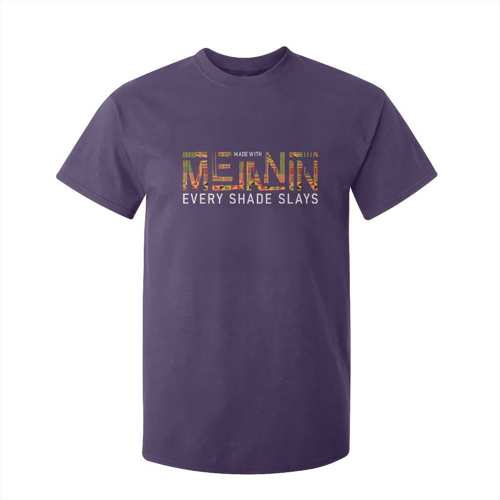 Black History T Shirt For Kid Melanin Kente Juneteenth Black History