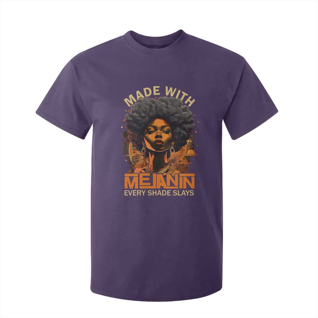 Black Women T Shirt For Kid Melanin Juneteenth Black History