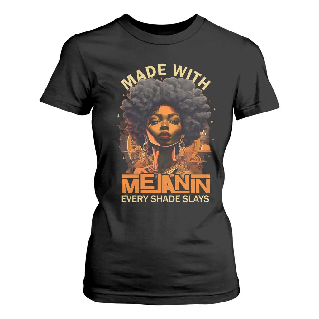 Black Women T Shirt For Women Melanin Juneteenth Black History