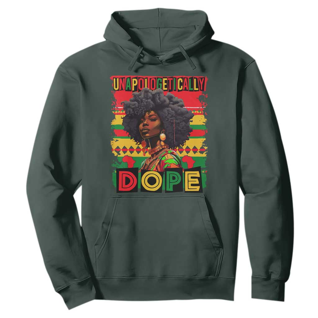 Black Women Unapologetically Dope Hoodie Juneteenth Black History