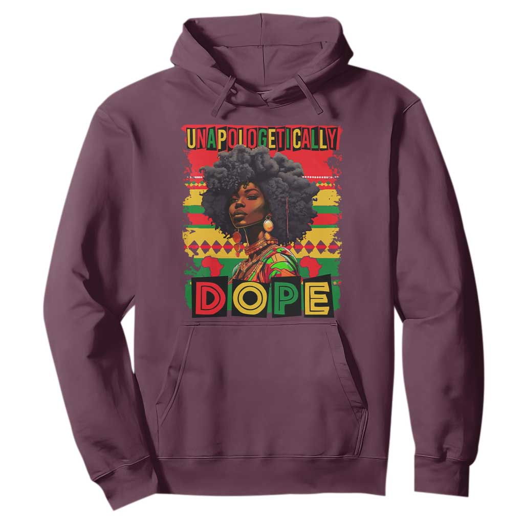 Black Women Unapologetically Dope Hoodie Juneteenth Black History