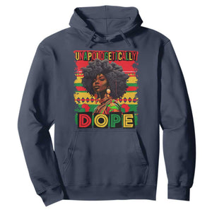 Black Women Unapologetically Dope Hoodie Juneteenth Black History