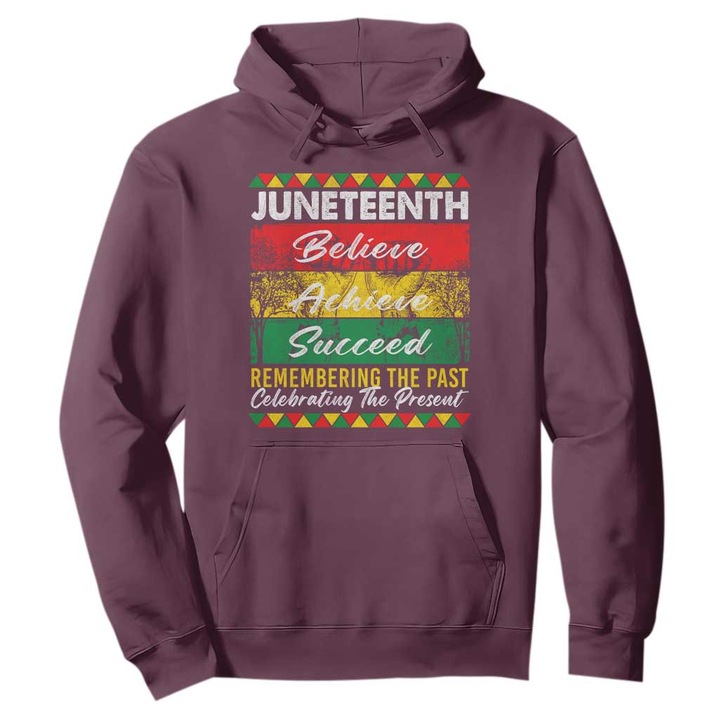 Juneteenth 1865 Hoodie Remembering The Past Black Freedom African Independence Day