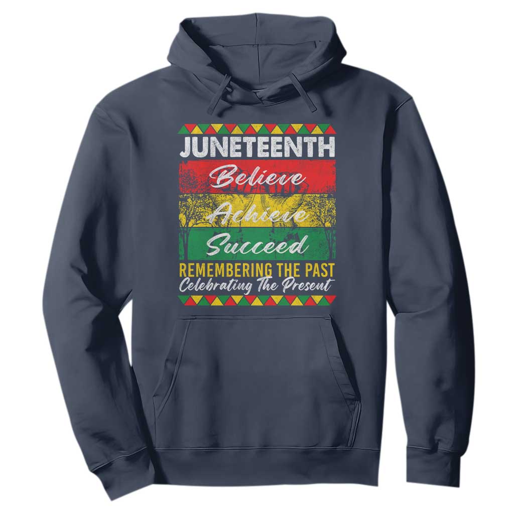 Juneteenth 1865 Hoodie Remembering The Past Black Freedom African Independence Day