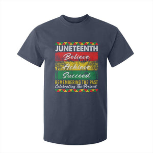 Juneteenth 1865 T Shirt For Kid Remembering The Past Black Freedom African Independence Day