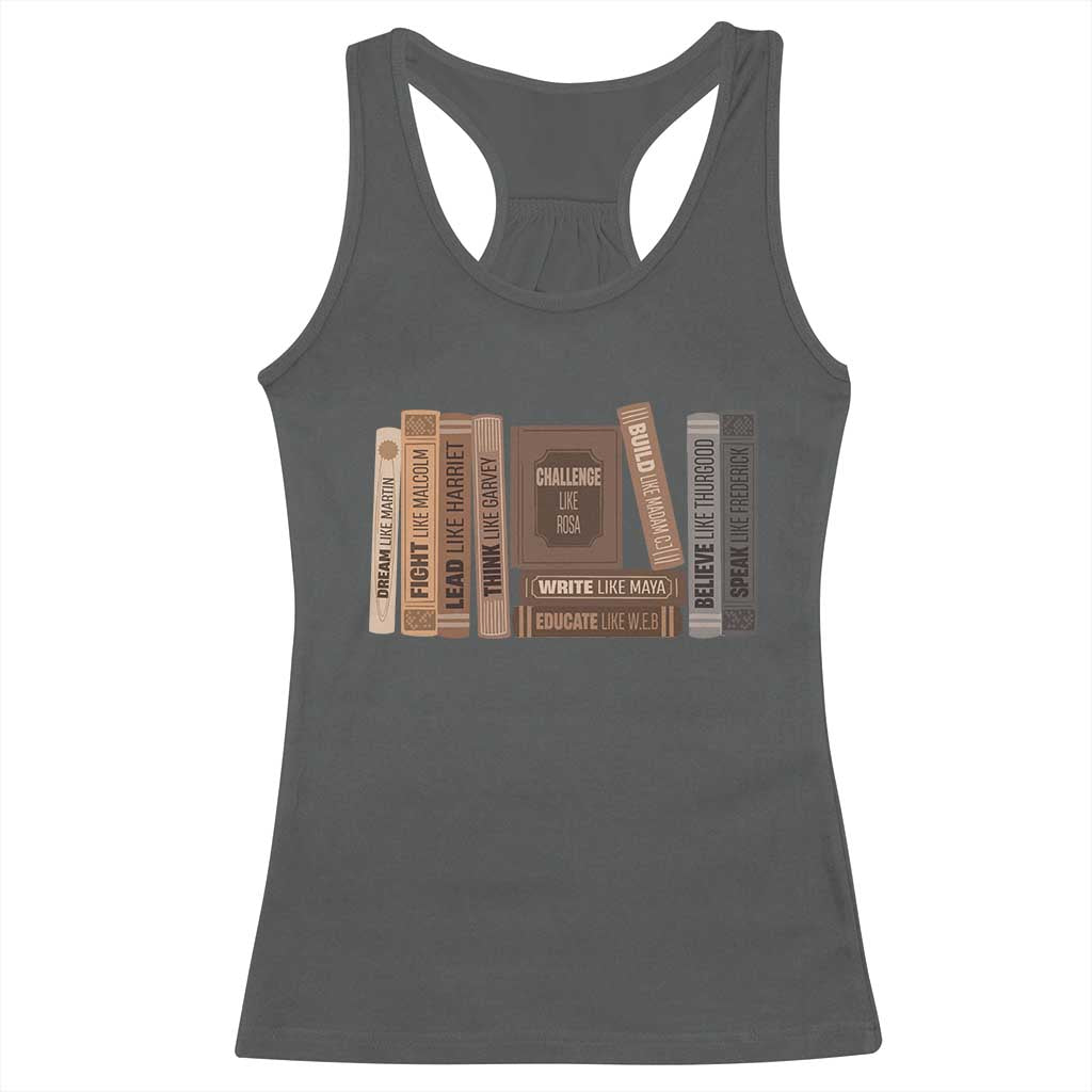 Black History Month Racerback Tank Top Black Leaders African American Teachers - African Pride