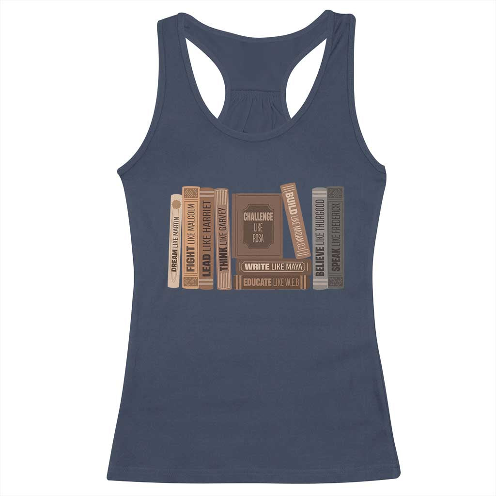 Black History Month Racerback Tank Top Black Leaders African American Teachers - African Pride