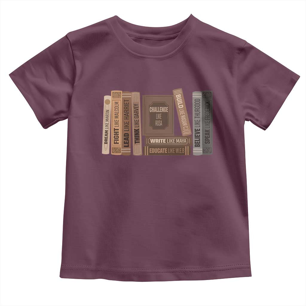 Black History Month Toddler T Shirt Black Leaders African American Teachers - African Pride