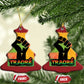 Burkina Faso Ibrahim Traoré Christmas Ornament - African Pride