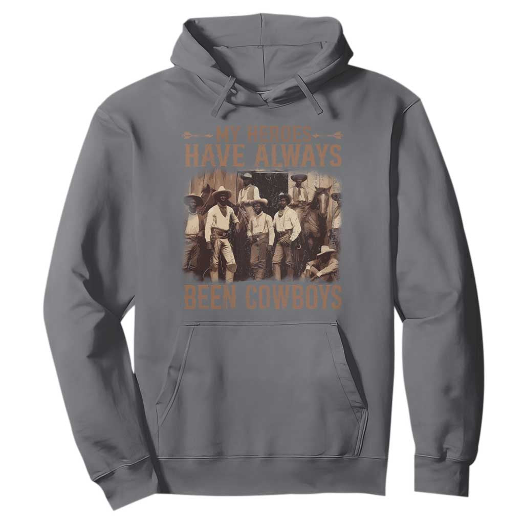 Black Cowboys Hoodie Western Rodeo Melanin Black History Texas Men